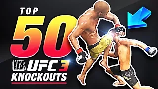 EA SPORTS UFC 3 BETA  - TOP 50 KNOCKOUTS - Community KO Video