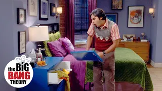 Raj Breaks Emily's Drawer | The Big Bang Theory