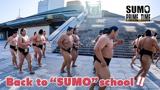 SUMO SCHOOL IN SESSION – Becoming strong wrestler and responsible adult