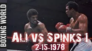 Muhammad Ali vs Leon Spinks 1 | Full Figth Highlights