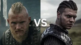 The Duel of Viking Destiny for Kattegat: Björn Ironside VS Ivar the Boneless