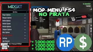 COMO INSTALAR un MOD MENU de GTA V | PS4 | USB MODS | MONEY | WEAPONS