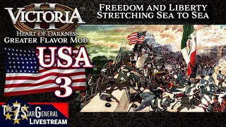 United States of America | Victoria 2 Greater Flavor Mod | Livestream 3