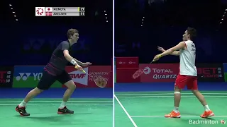 Final of manssingles ALL ENGLAND Kento Momota vs Viktor Axelsen 2019 Highlights