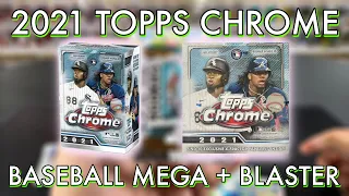 THE MOST OVERPRICED PRODUCT?!?! | 2021 Topps Chrome MLB Baseball Mega Box & Blaster Box Opening