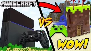 PLAYSTATION DOM VS XBOX DOM MINECRAFT! || GPLAY VS VITO MINECRAFT CHALLENGE!