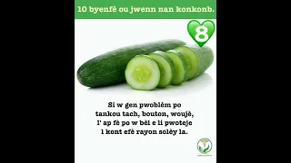 10 byenfè ou jwenn nan konkonm