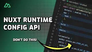 Get Started With Nuxt's Runtime Config API