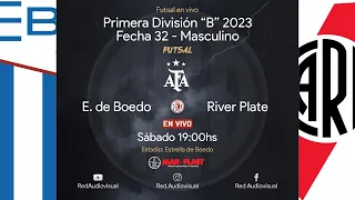 🔴 Estrella de Boedo vs River Plate - Fecha 32 - Primera División B - Futsal AFA 2023 - Masculino