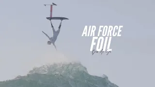 Sebastian Steudtner - Crazy FOIL SURFING at NAZARÉ