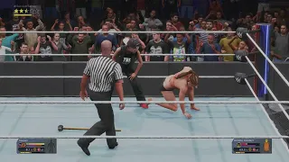 WWE 2K20: Low blow to Ronda Rousey