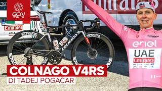 La Colnago V4RS di Tadej Pogacar | Biciclette dei Professionisti