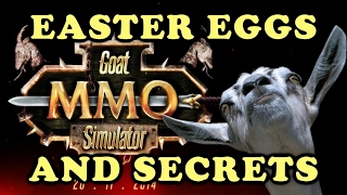 Goat MMO Simulator All Easter Eggs And Secrets