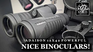 Adasion 12x42 Binoculars: Nice and Clear...Powerful!