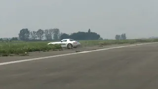 900+ HP SLS AMG flies off dragstrip at Race1000 2018