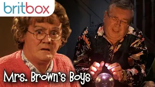 Mrs. Brown Receives Terrible News During a Séance | Mrs. Brown's Boys