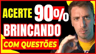 COMO ACERTAR 90% ESTUDANDO SÓ POR QUESTÕES