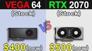 RX Vega 64 Vs. RTX 2070 | 1440p and 2160p | New Games Benchmarks