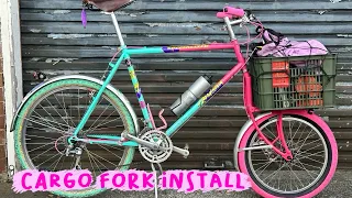 Retro Cargo commuter - Crust Clydesdale fork