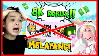 ATUN NGABISIN 8000 ROBUX KARENA DI BOHONGIN MOMON di PET SIMULATOR X !! Feat @sapipurba Roblox RolePlay