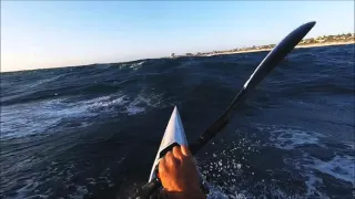 Another Incredible Extreme Perth Downwind Surfski Paddle - 16/03/16 Cottesloe to Sorrento