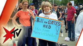 Anti-Corona-Demos: Gates-Verschwörer oder besorgte Bürger – Was sagen die Demonstranten? | stern TV