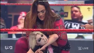 Alexa Bliss vs Nia Jax WWE RAW 14th June 2021