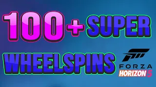 Opening 100+ SUPER Wheel Spins - Forza Horizon 5