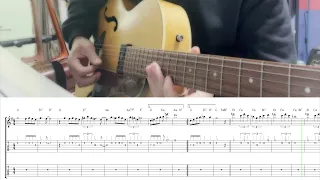 Dream a little Dream of me (Theme) | Gypsy Jazz Guitar Tabs