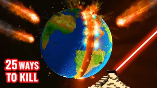 25 Ways to Kill PLANET EARTH 😱 Teardown