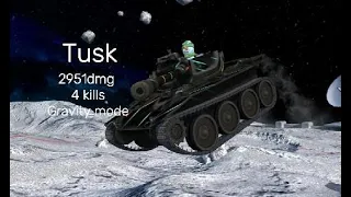 _Tusk going for 2951dmg in a 2v5 Gravity mode