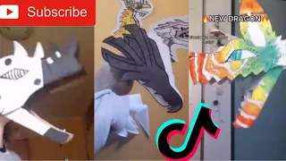 Amazing Paper Dragon 🔥 Puppet TikTok Compilation #7