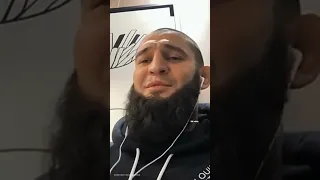 Khamzat chimaev clears rumors about Khabib vs Khamzat