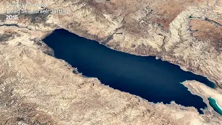 Dead Sea, Israel; Jordan - Earth Timelapse