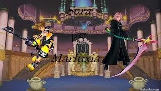 Kingdom Hearts 2 Final Mix Sora vs Marluxia (HD)