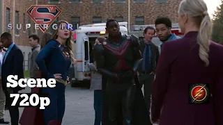 Supergirl distroys the frozen bomb || Supergirl S06e10 "Still I Rise" Scene