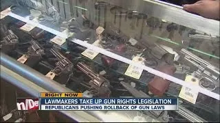 State lawmakers take up gun rights legislation