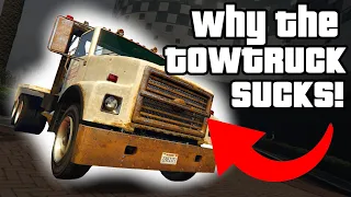 The reason why the Tow Truck sucks in GTA Online Chop shop DLC