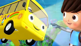 Wheels On The Bus UNDERWATER! | Little Baby Bum: Nursery Rhymes & Baby Songs ♫ | ABCs and 123s