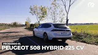 Peugeot 508 Hybrid 225, enchufable y versátil [PRUEBA - #POWERART] S06-E40