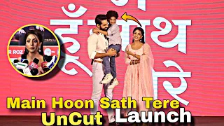 Zee TV launch of show- Uncut Main Hoon Saath Tera ll Karan Vohrall Ulka Gupta and Nihan Jain*