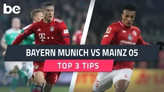 Bundesliga predictions | Bayern Munich vs Mainz 05 top betting tips