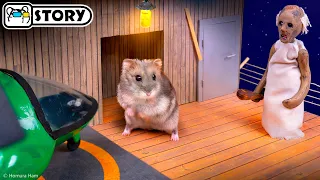 🐹 Хомяк сбегает из лабиринта Гренни и Грендпа 🐹 Хомура Хам Питомцы