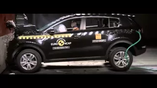 Euro NCAP Crash Test of Kia Sportage