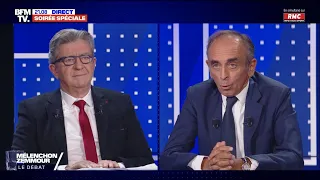 Débat Mélenchon VS Zemmour - Le replay