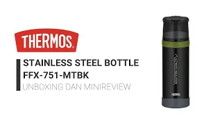 Air Panas di Gunung Tahan 6 Jam! Unboxing dan Minireview Thermos FFX-751-MTBK!