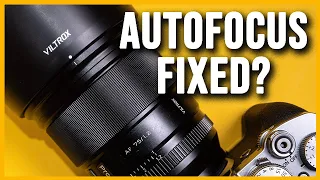 Important New Firmware! Viltrox AF 75mm f/1.2 XF Pro Tested (Fujifilm)