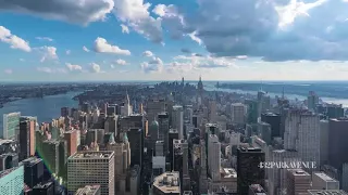 Timelapse of Views From 432 Park Avenue, The Worlds' Tallest Residential Building