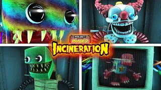 All New BOXY BOO Skins in Project: Playtime Phase 2 Incineration (Showcase)