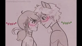 Very Platonic Kiss / Miraculous Ladybug Comic Dub / Ladynoir